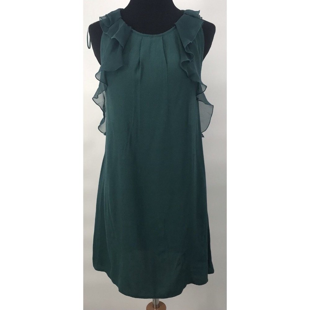 Free People‎ Sheer Ruffle Open Sides Dress Size Small